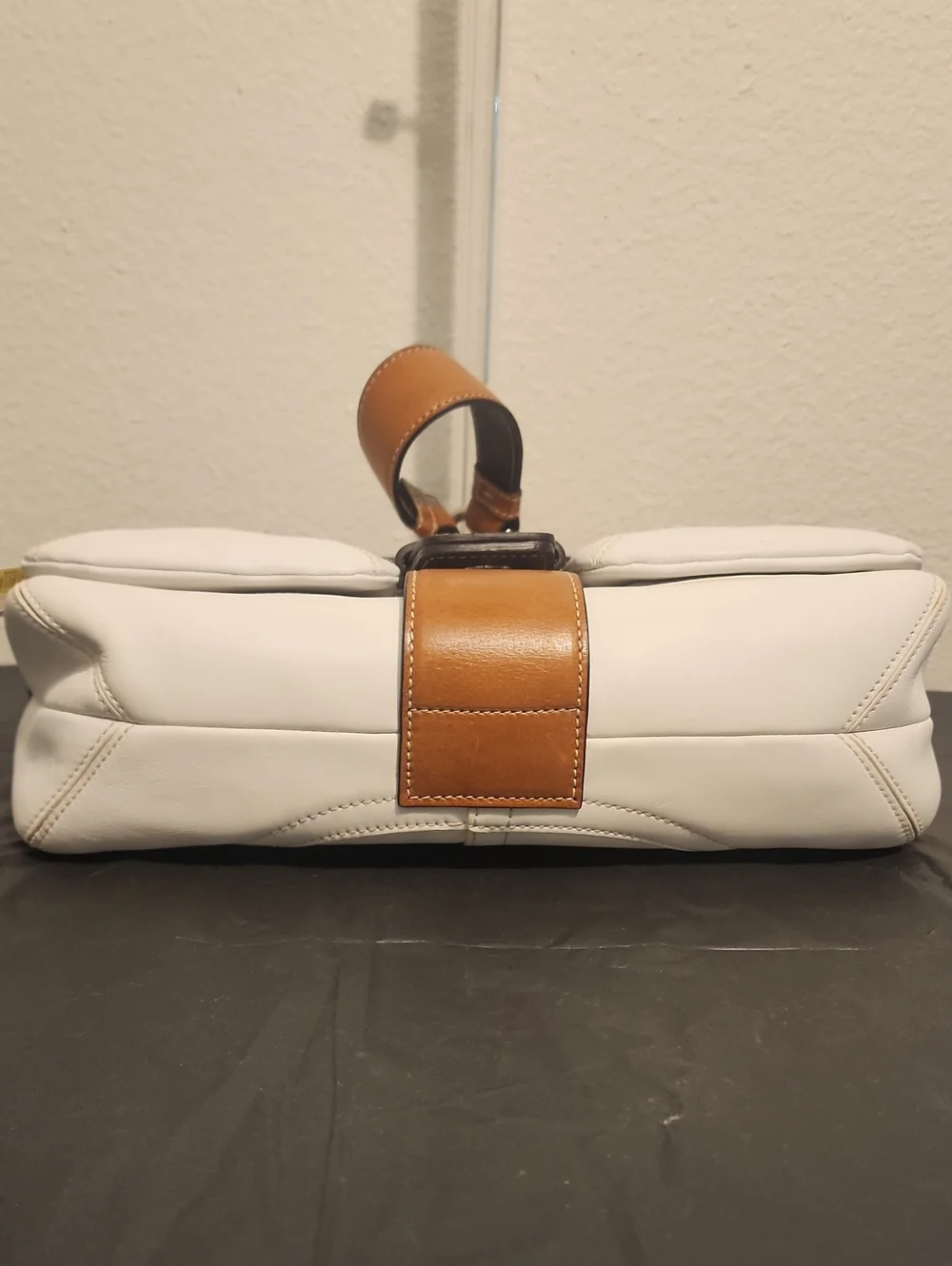Coach Vintage Soho Leather Pocket Flap Shoulder Bag